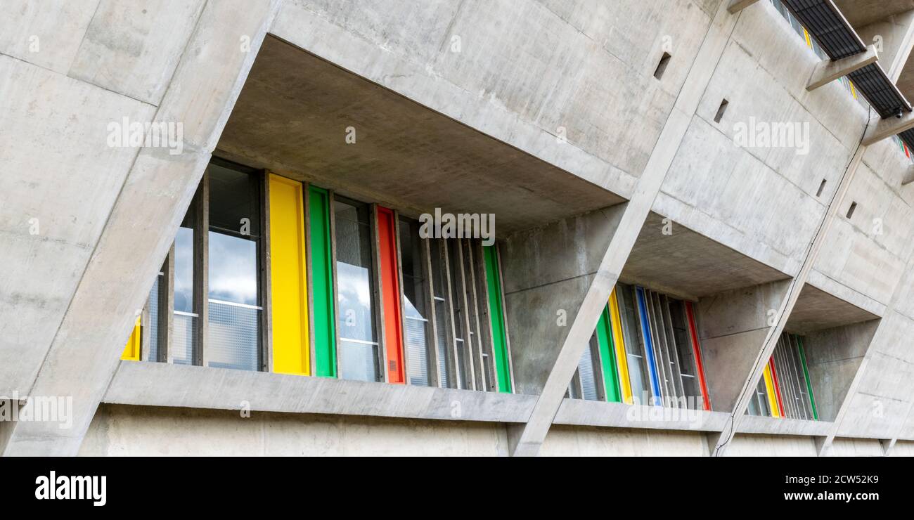 Sito le Corbusier - Firminy Foto Stock