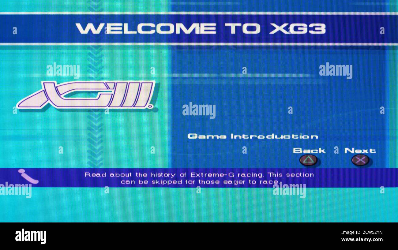XG3 - Sony PlayStation 2 PS2 - solo per uso editoriale Foto Stock