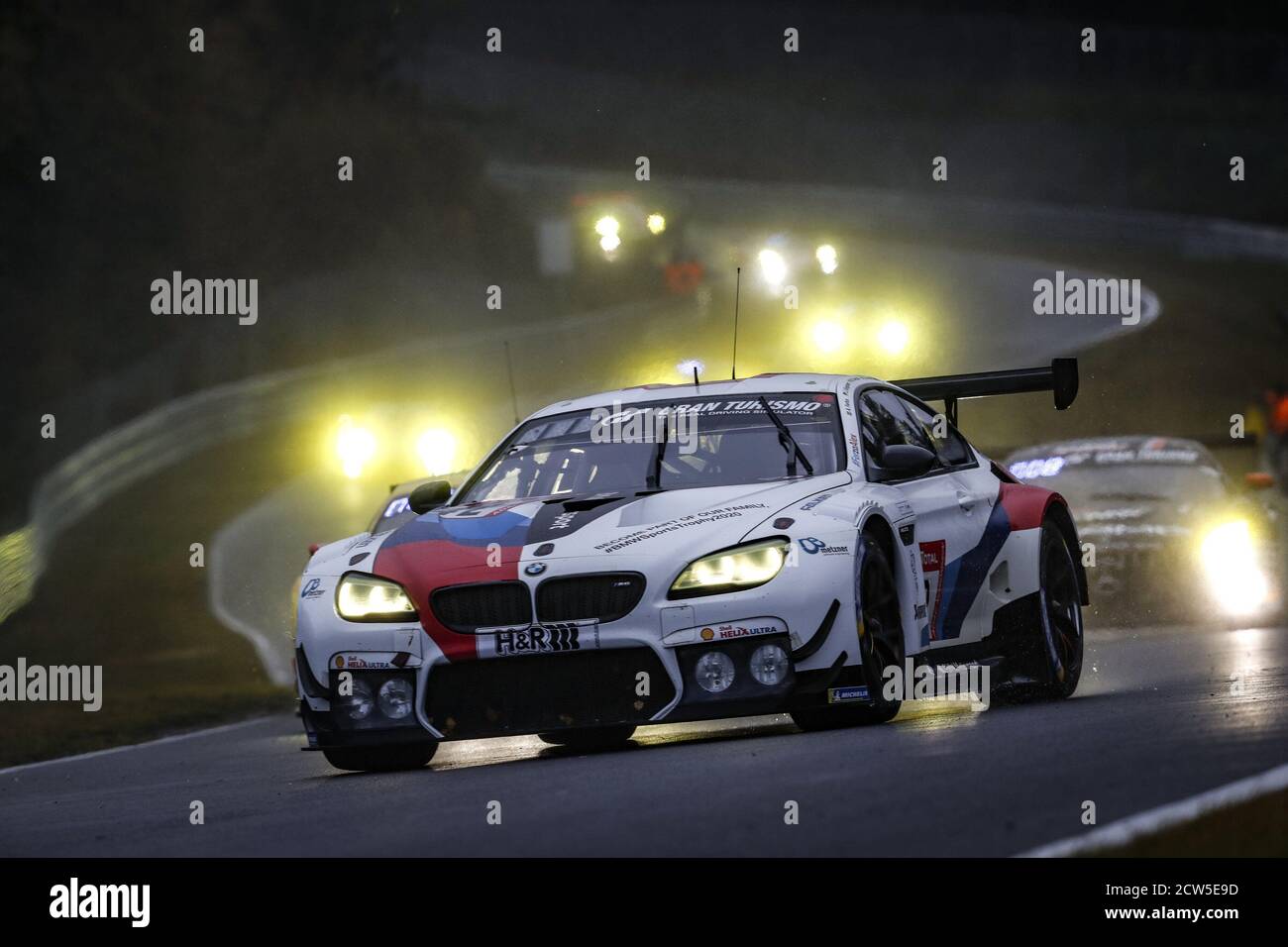 Nurburg, Germania. 27 Settembre 2020. 42 Farfus Augusto (bra), Klingmann Jens (swi), Tomczyk Martin (ger), Van der Linde Sheldon (ger), BMW Team Schnitzer, BMW M6 GT3, azione durante la 2020 24 ore di Nurburgring, sulla N.rburgring Nordschleife, dal 24 al 27 settembre 2020 a Nurbug, Germania - Photo Cl.MarPI Credit: LM/DPPI/Clement Marin/Alamy Live News Credit: Gruppo Editoriale LiveMedia/Alamy Live News Foto Stock