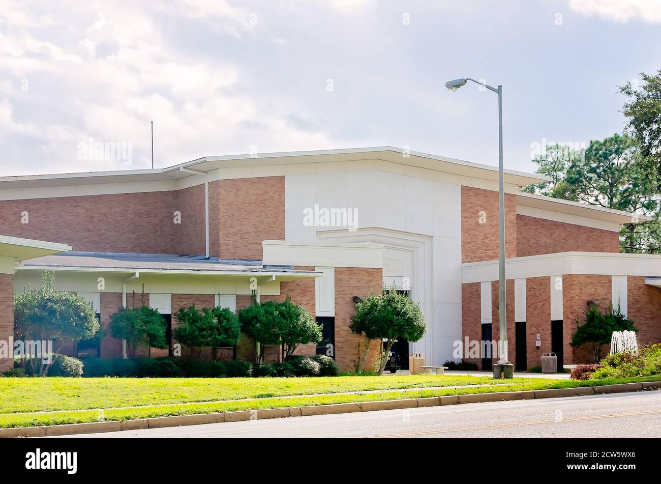 Il Centro per le Arti Performative dell'Università del Sud Alabama Laidlaw è raffigurato, il 26 settembre 2020, a Mobile, Alabama. Foto Stock