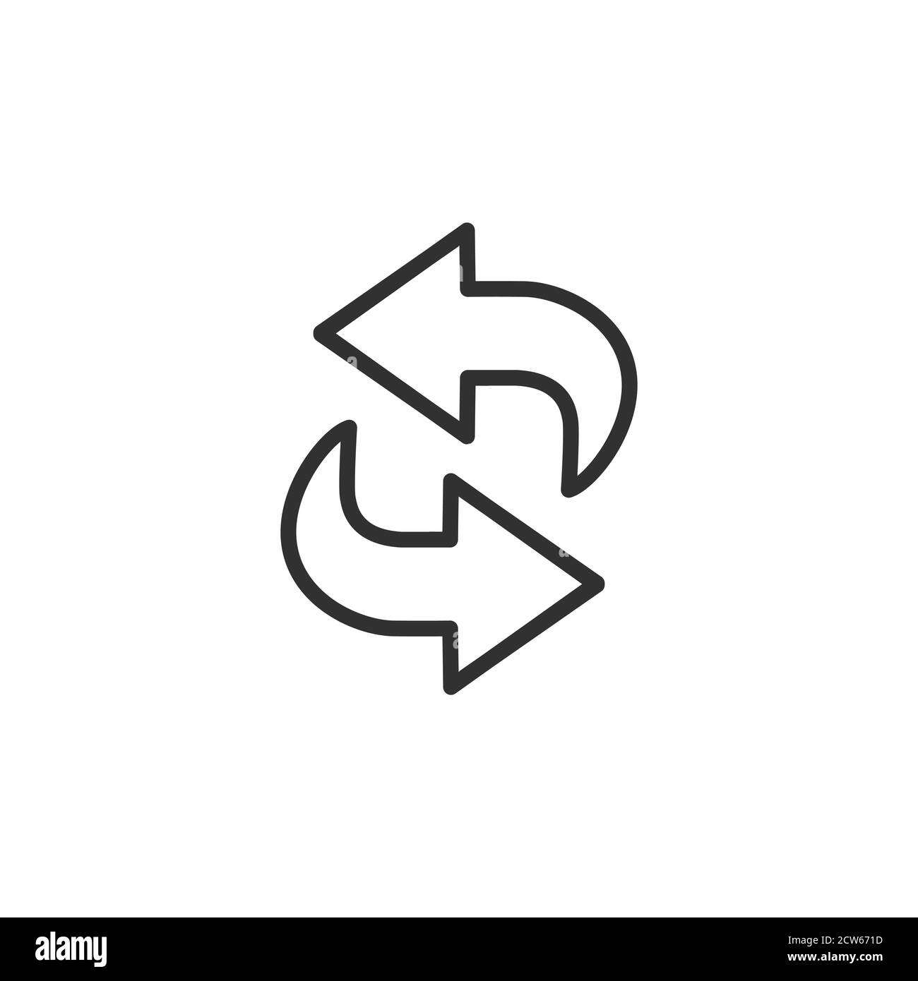 Upgrade arrow update icon symbol Foto e Immagini Stock in Bianco e Nero - Pagina 2 - Alamy