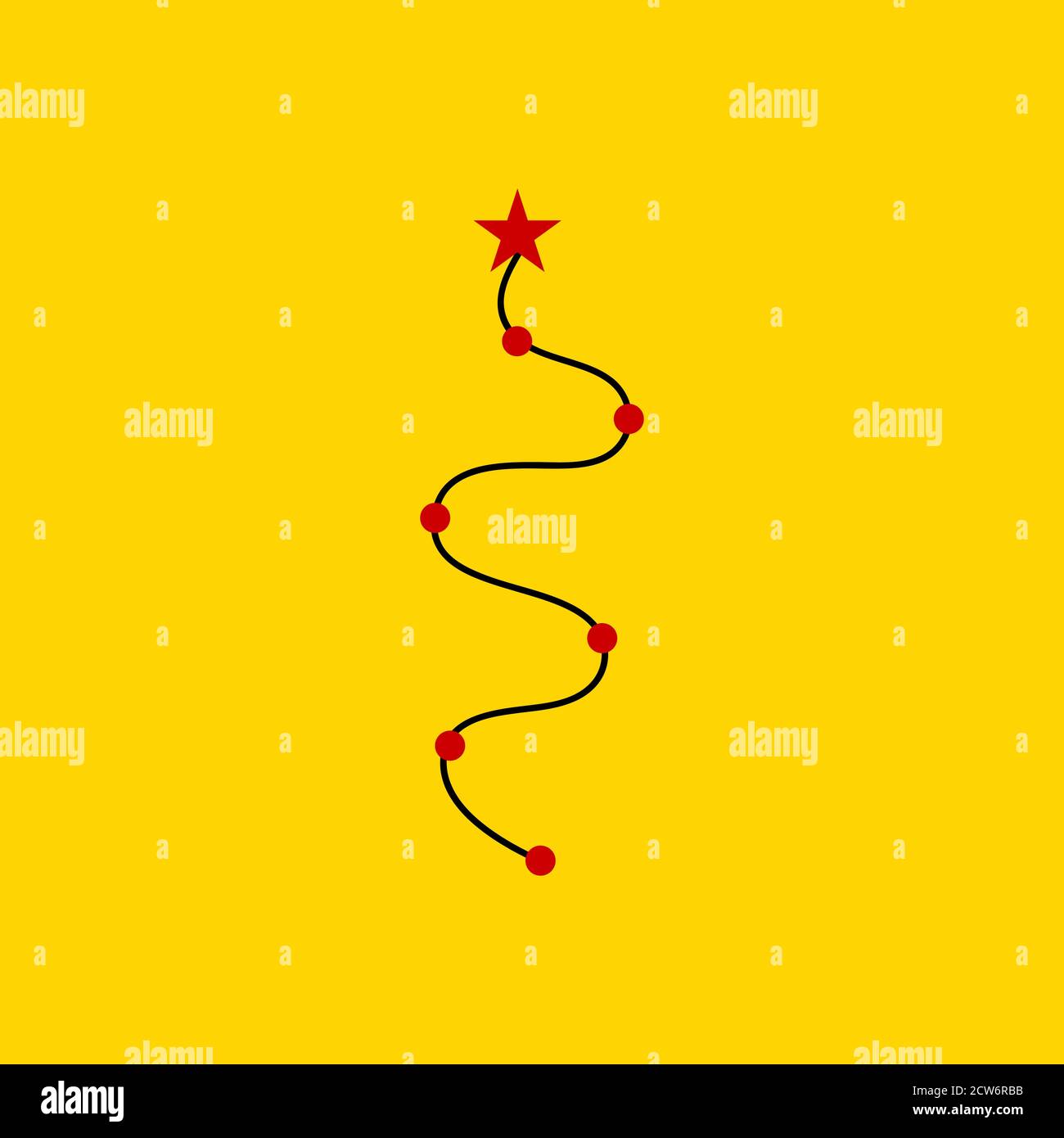 Percorso verso il raggiungimento del concetto di premio. Illustrazione vettoriale Illustrazione Vettoriale