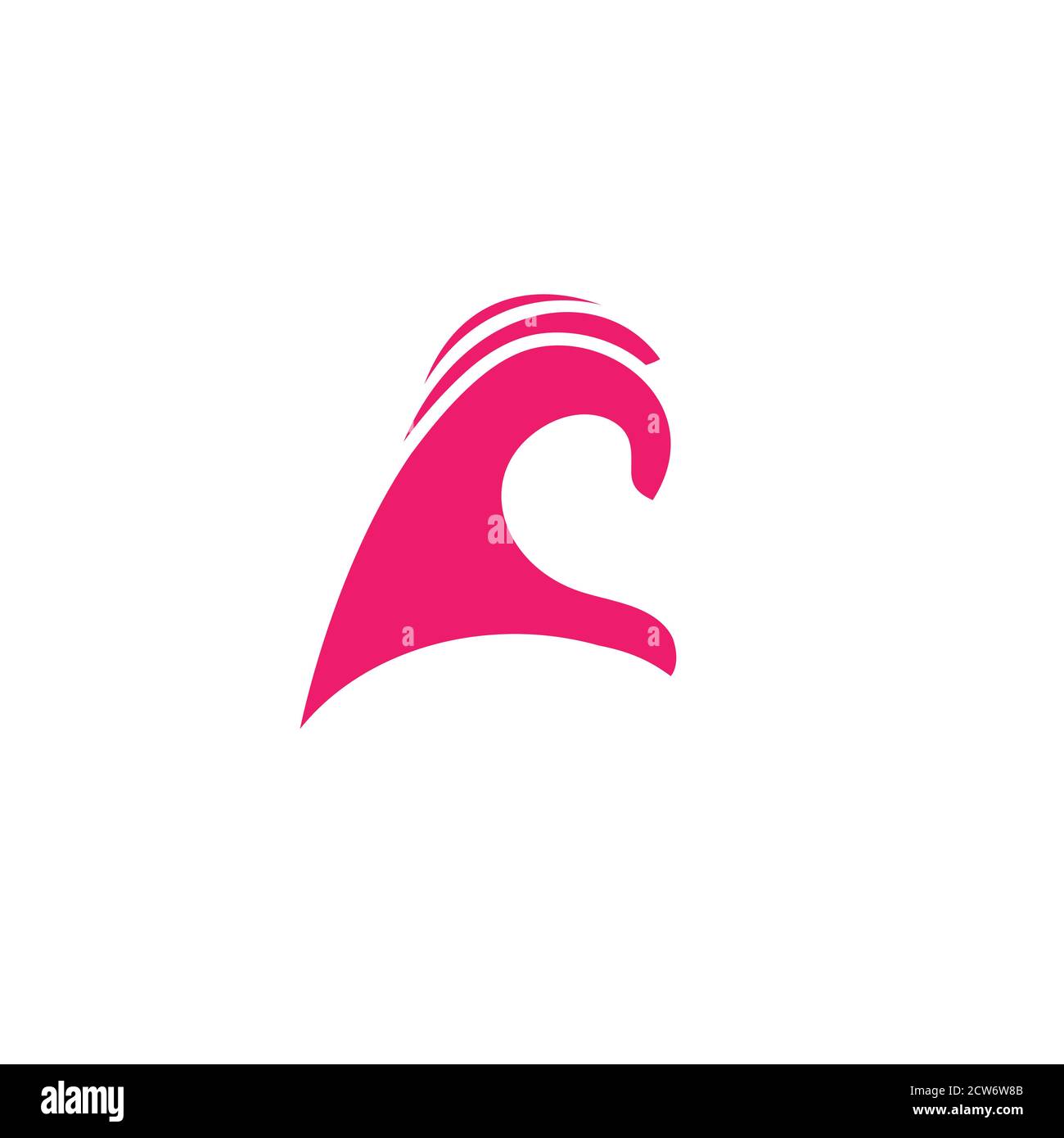 Simbolo d'amore, mano che mostra metà del cuore, silhouette palma rosa con cuore, amore gesturing, illustrazione vettoriale isolata Illustrazione Vettoriale