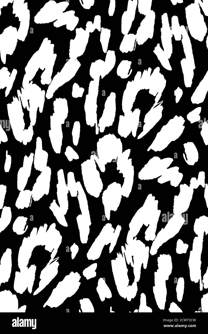 Struttura animale motivo di sfondo senza cuciture. Stampa di moda, design tessile. Simpatico modello. Vettore. Foto Stock