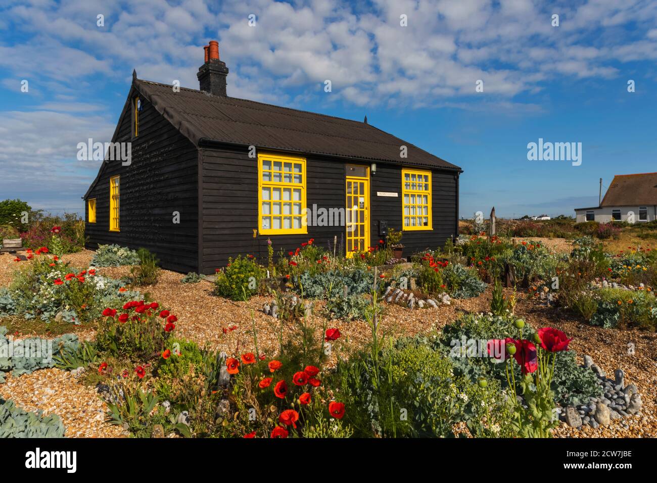Inghilterra, Kent, Dungeness, Prospect Cottage Foto Stock