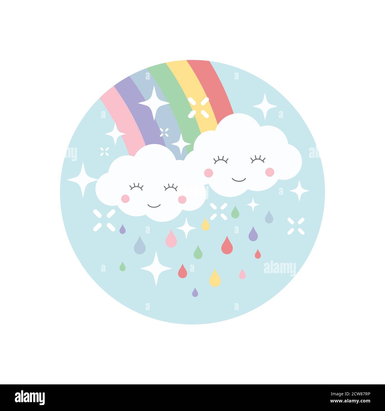 Emoji Vestaglia da Notte per Ragazze Unicorni e Arcobaleni 