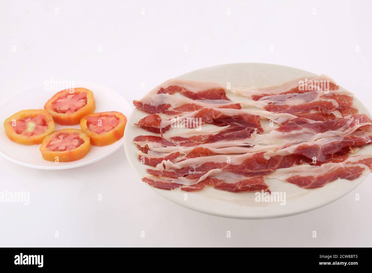 tipico prosciutto spagnolo di jabugo Foto Stock