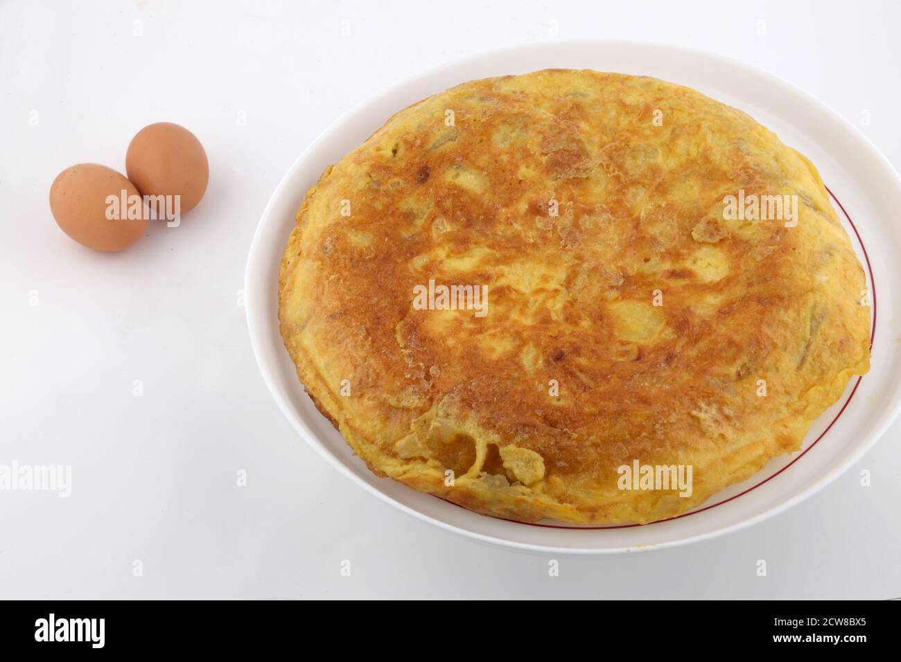 tortilla de patatas Foto Stock
