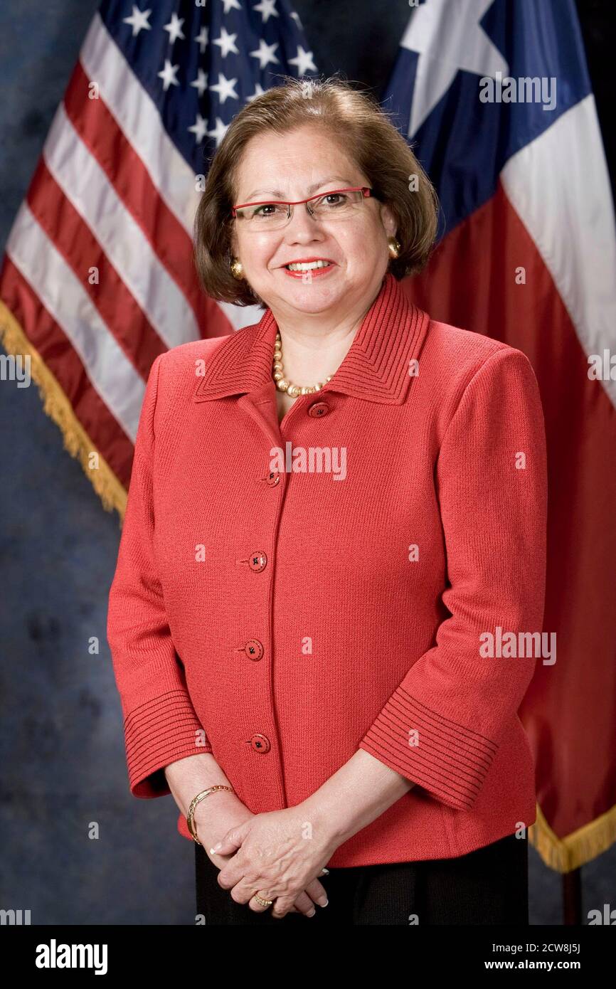 Austin, Texas: 13 ottobre 2008: Imprenditore di San Antonio, Hope Andrade, nominato dal governatore Rick Perry come il 107esimo Segretario di Stato del Texas. ©Bob Daemmrich Foto Stock