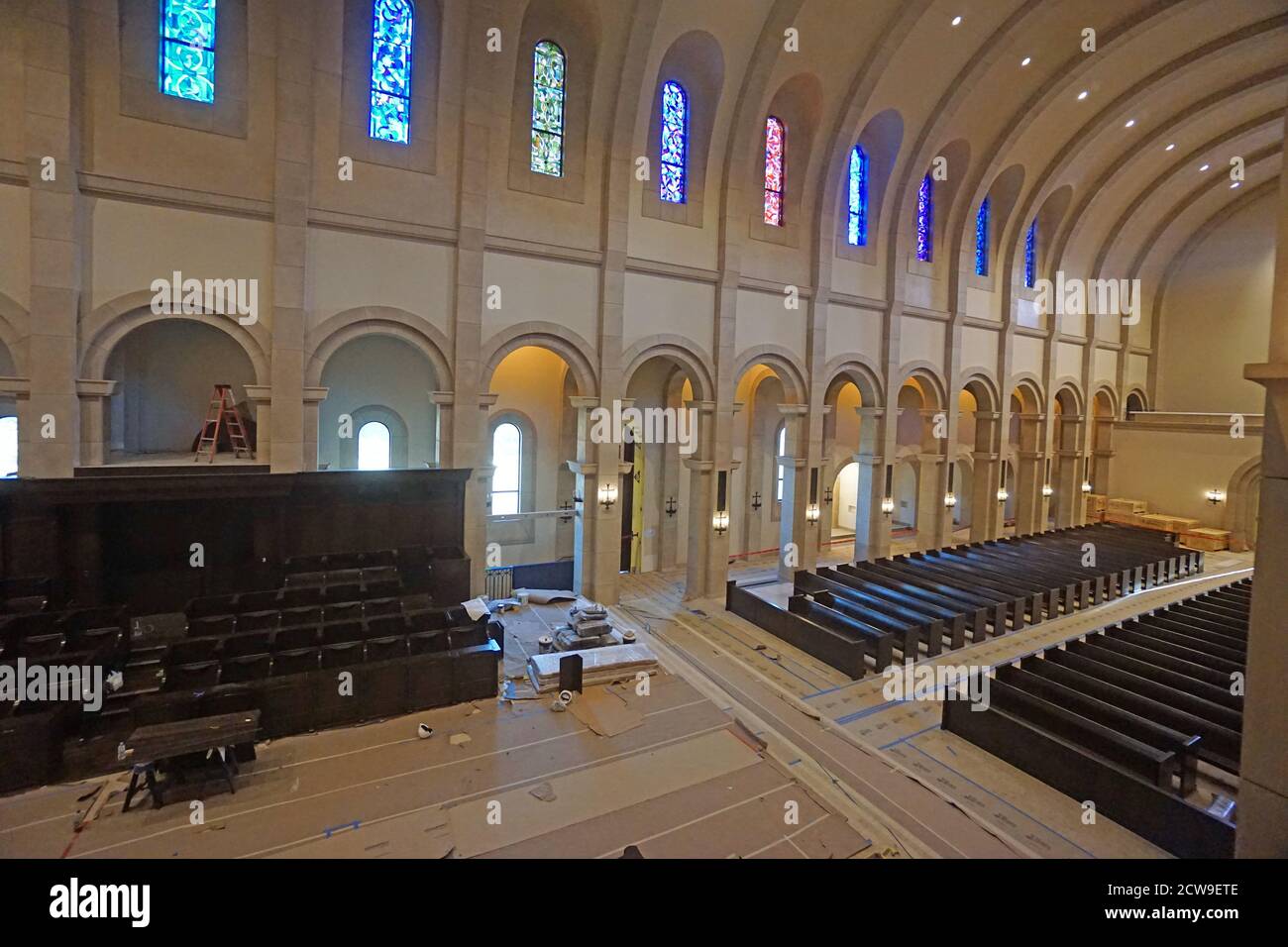 Abby di San Michele a Silverado, California Foto Stock