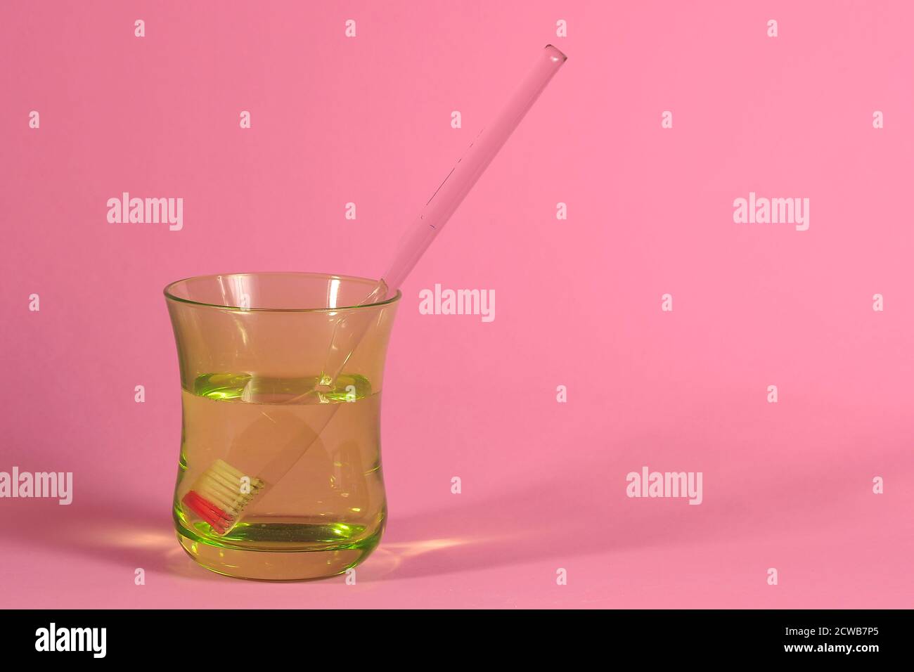 oggetti igienici dentali Foto Stock