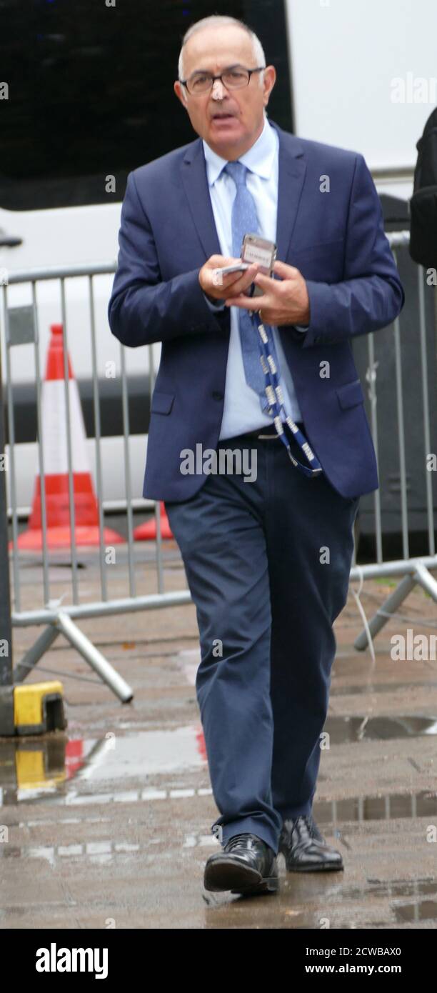 John Baron (nato nel 1959); politico conservatore britannico e deputato al Parlamento. Un forte critico nei confronti dell’Unione europea ed è stato un sostenitore vocale della Brexit durante il referendum UE del 2016. Ora è un sostenitore della campagna pro-Brexit Leave significa Leave Foto Stock