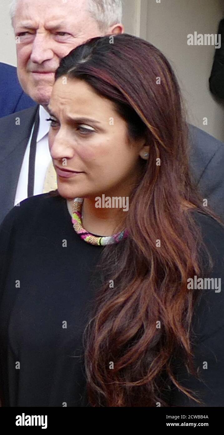 Luciana Berger (nato nel 1981); politico britannico che dal 2010 è membro del Parlamento (MP) per Liverpool Wavertree. Berger fu membro del Partito laburista fino al 2019, quando si dimise per formare il Gruppo indipendente (in seguito chiamato Change UK) con altri parlamentari. In seguito si è unita ai liberaldemocratici. Foto Stock