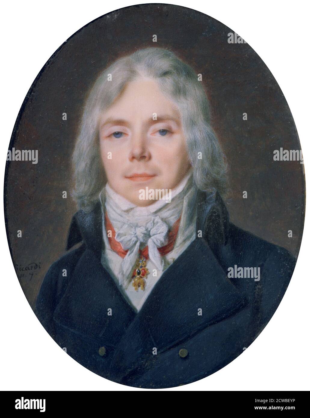 Charles-Maurice de Talleyrand', c1766-1825. Artista: Louis Marie Sicard Foto Stock