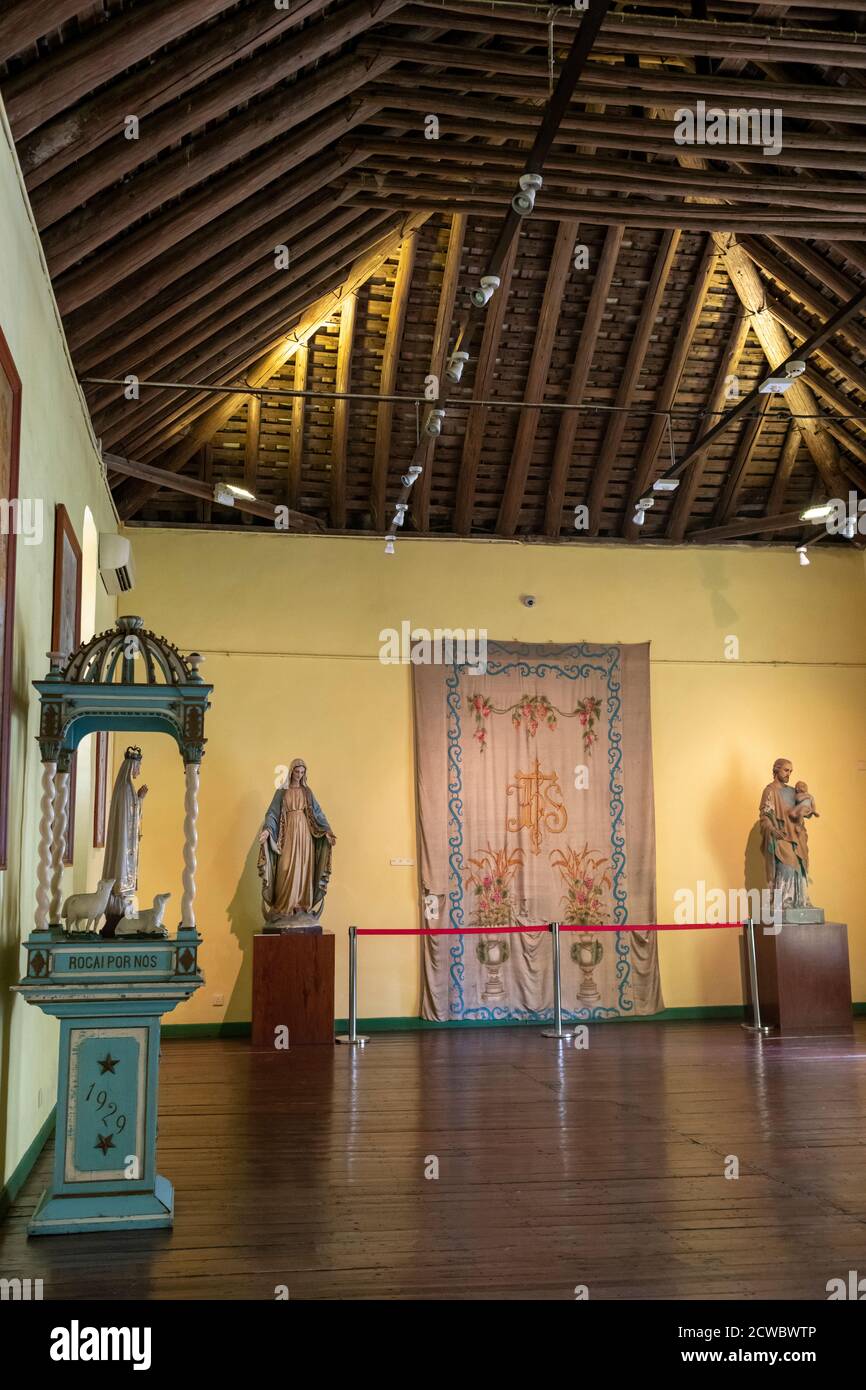 Interno della Chiesa di San Domenico a Macao che ospita un museo. Foto Stock