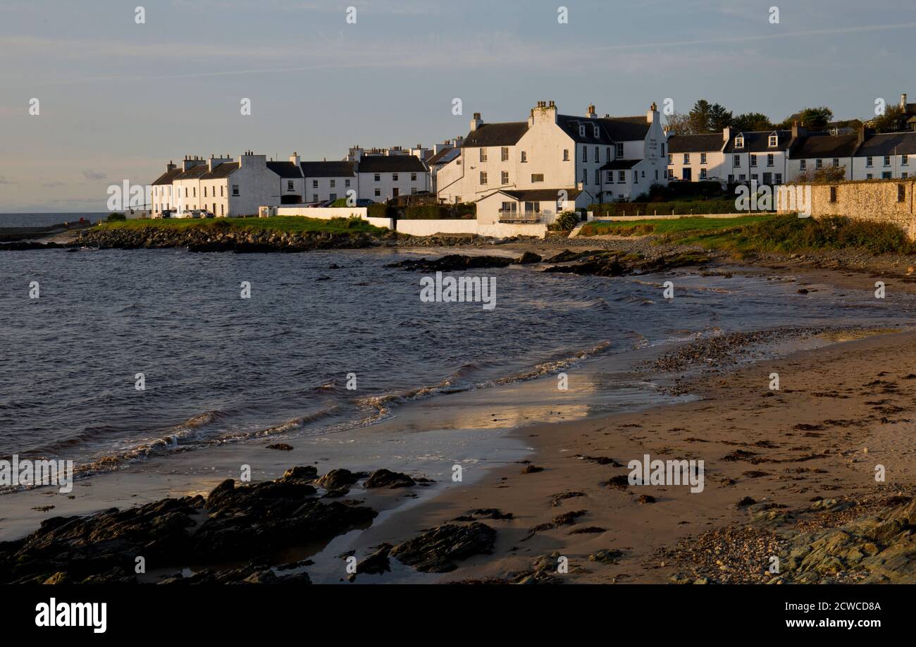 Port Charlotte, Islay, Argyllshire, Scoyland Foto Stock