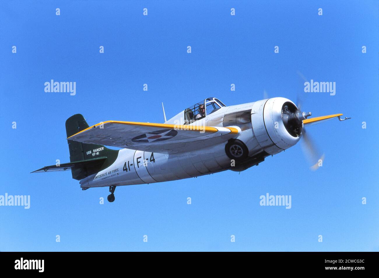 Grumman F4F/FM2 Wildcat Nautica della seconda guerra mondiale. Foto Stock