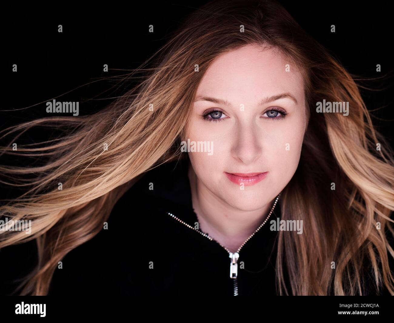 Bella Donna bionda Foto Stock