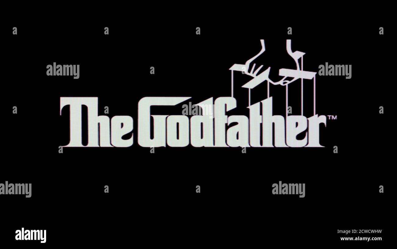 The Godfather - Sony PlayStation 2 PS2 - uso editoriale solo Foto Stock