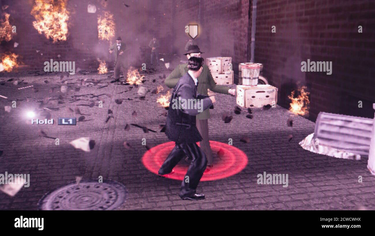 The Godfather - Sony PlayStation 2 PS2 - uso editoriale solo Foto Stock