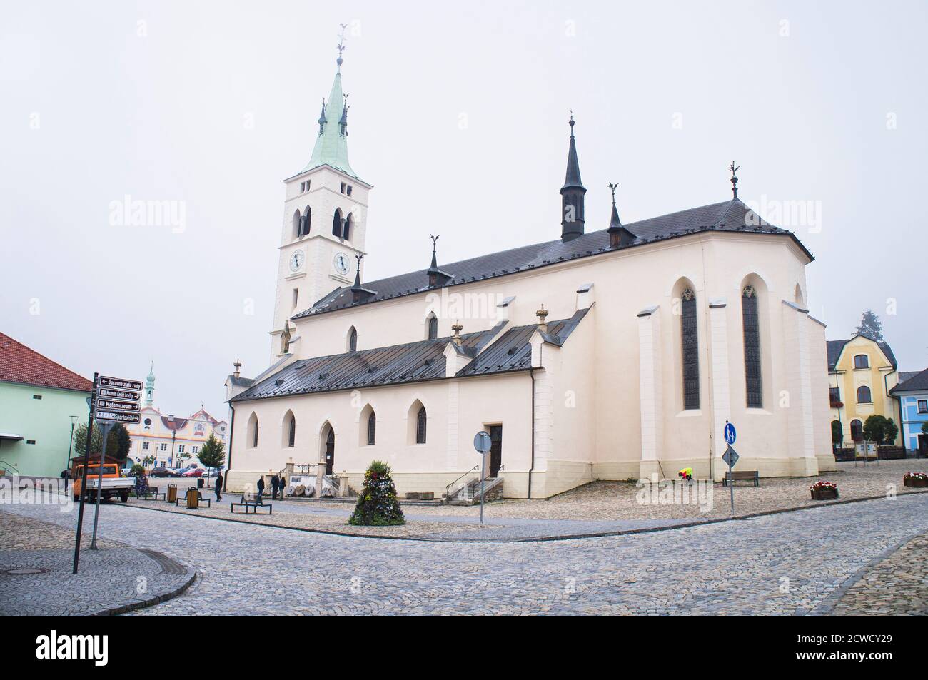 La Chiesa di Santa Margherita a Kasperske Hory, Regione di Pilsen, Repubblica Ceca, 17 settembre 2020. (Foto CTK/Libor Sojka) Foto Stock