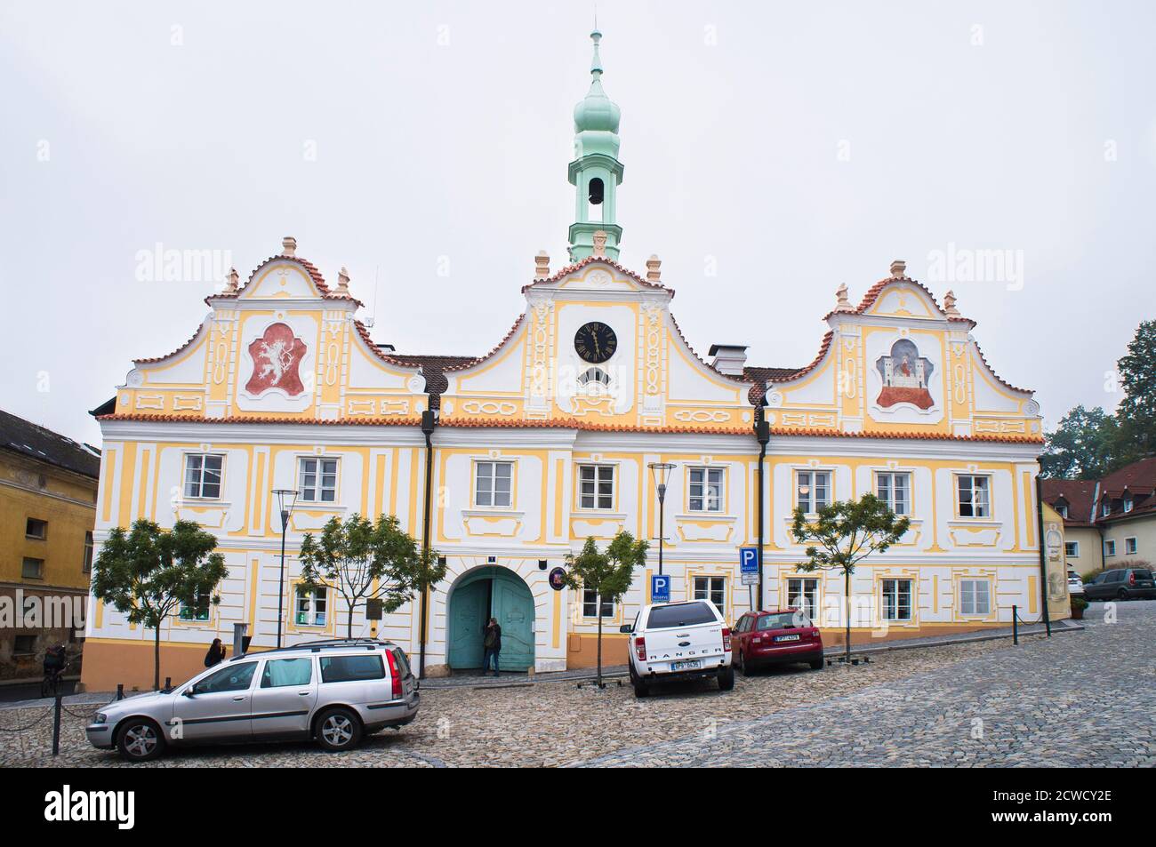 Il municipio di Kasperske Hory, regione di Pilsen, Repubblica Ceca, 17 settembre 2020. (Foto CTK/Libor Sojka) Foto Stock