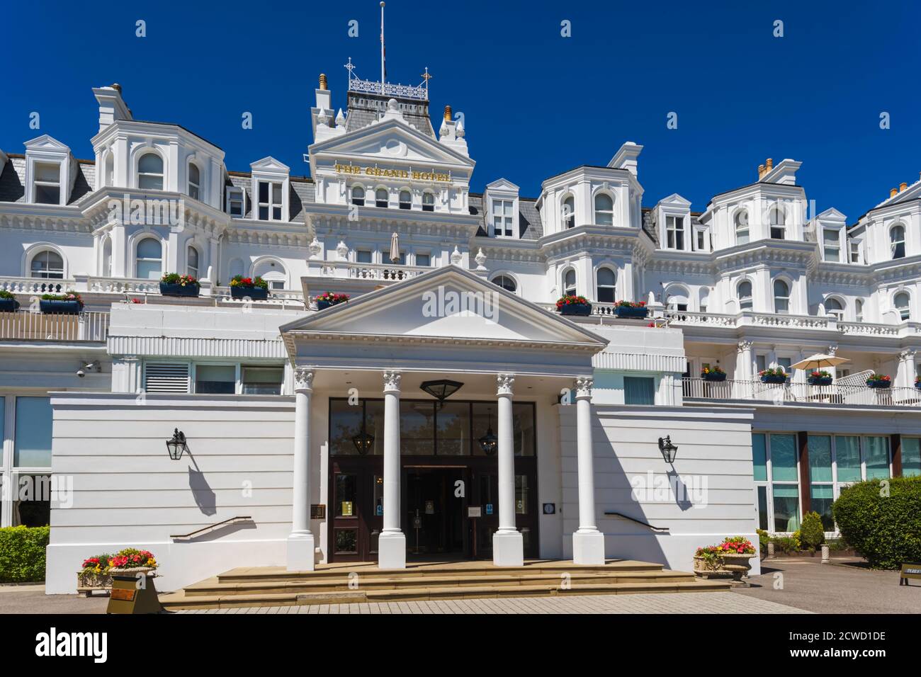 Inghilterra, East Sussex, Eastbourne, The Five Star Grand Hotel Foto Stock