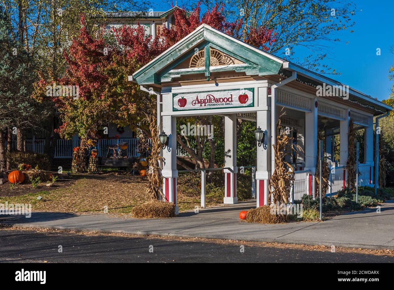 Ristorante Applewood Farmhouse Grill a Sevierville, Tennessee, Stati Uniti Foto Stock