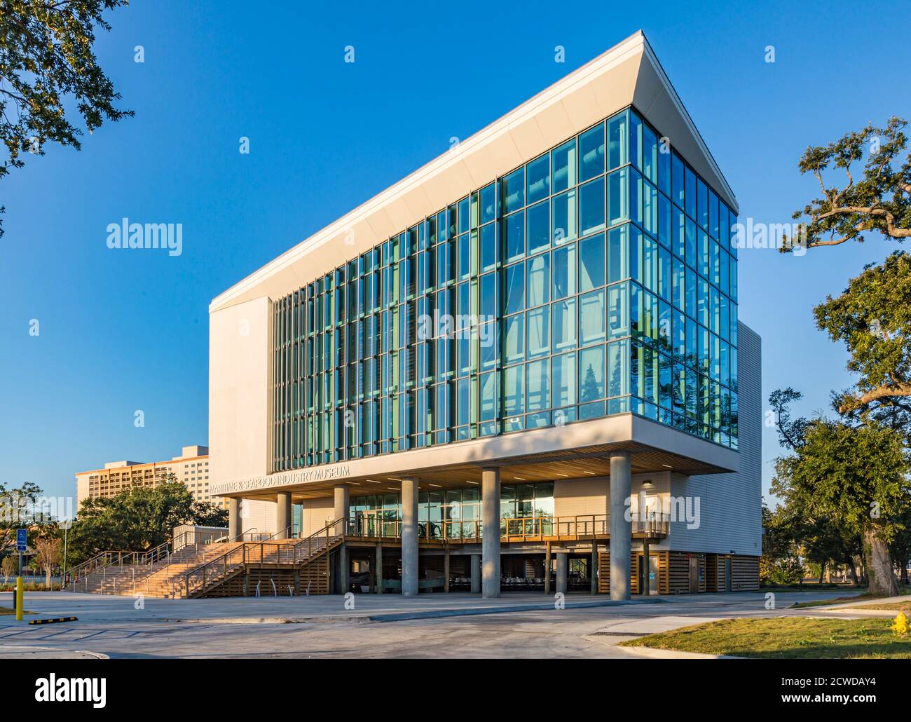 Maritime & Seafood Industry Museum a Biloxi, Mississippi, Stati Uniti Foto Stock