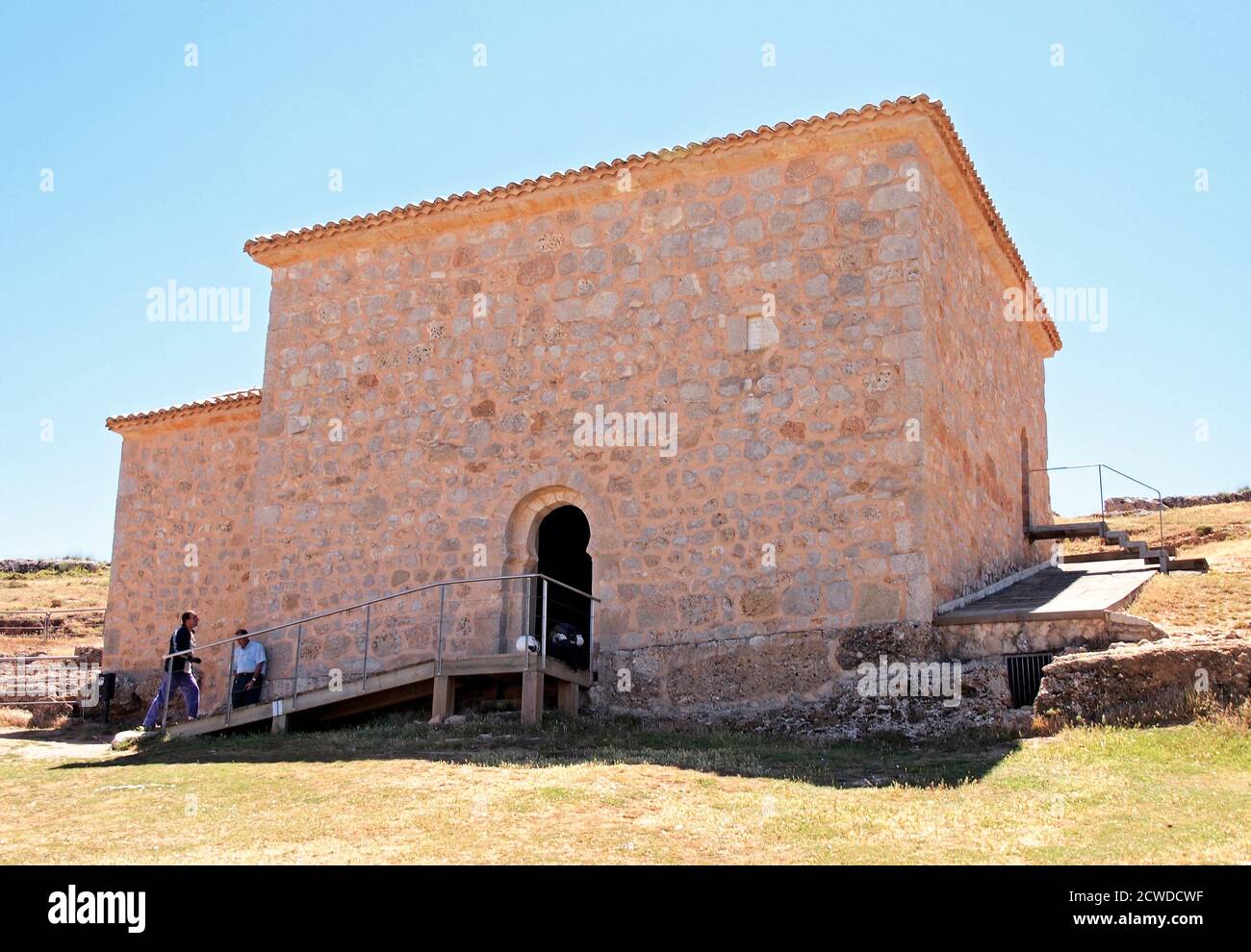 Ermita de San Baudelio de Berlanga. Soria. Castilla León. España Foto Stock