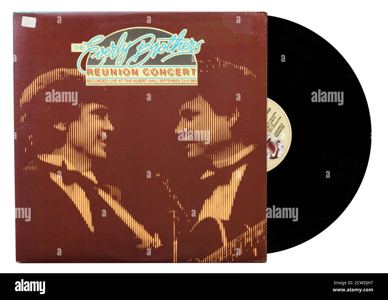 L'album Everly Brothers Reunion Concert Foto Stock