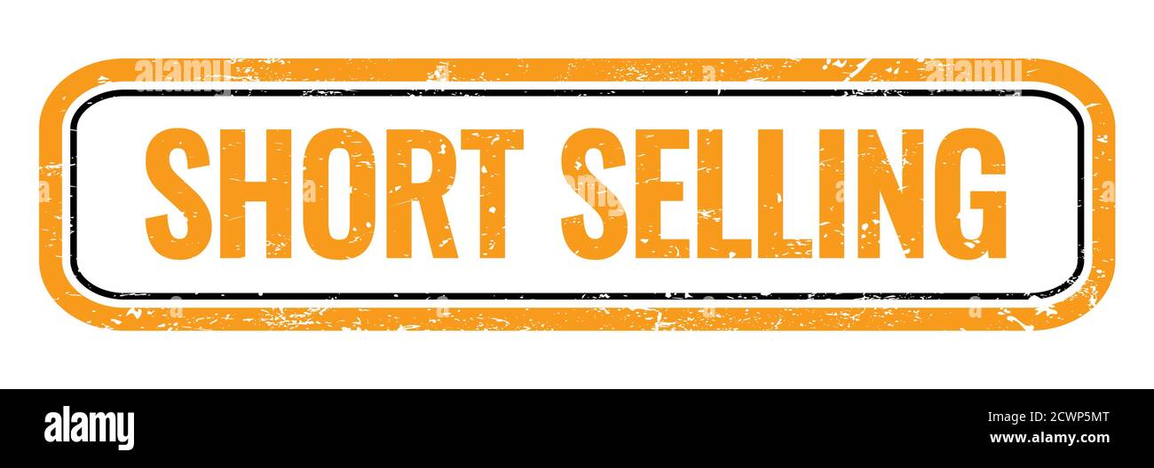 SEGNO di francobollo arancione grugnoso VENDITA BREVE. Foto Stock