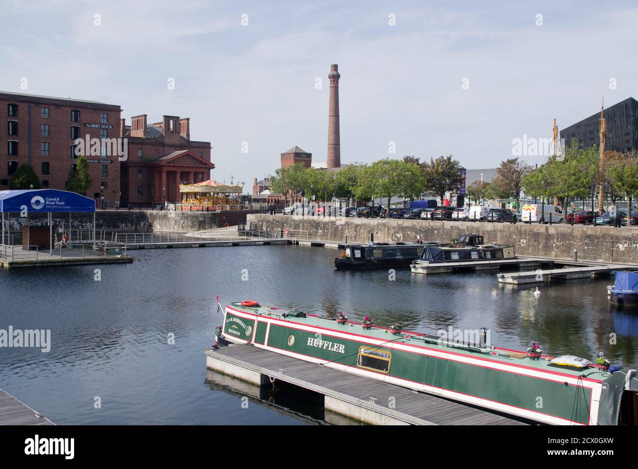 Salthouse Dock Liverpool Foto Stock