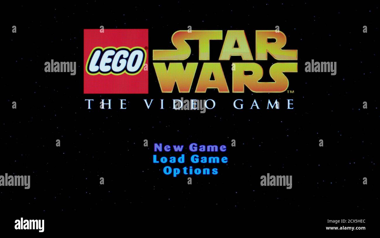 LEGO Star Wars - Sony PlayStation 2 PS2 - Editoriale utilizzare solo Foto Stock