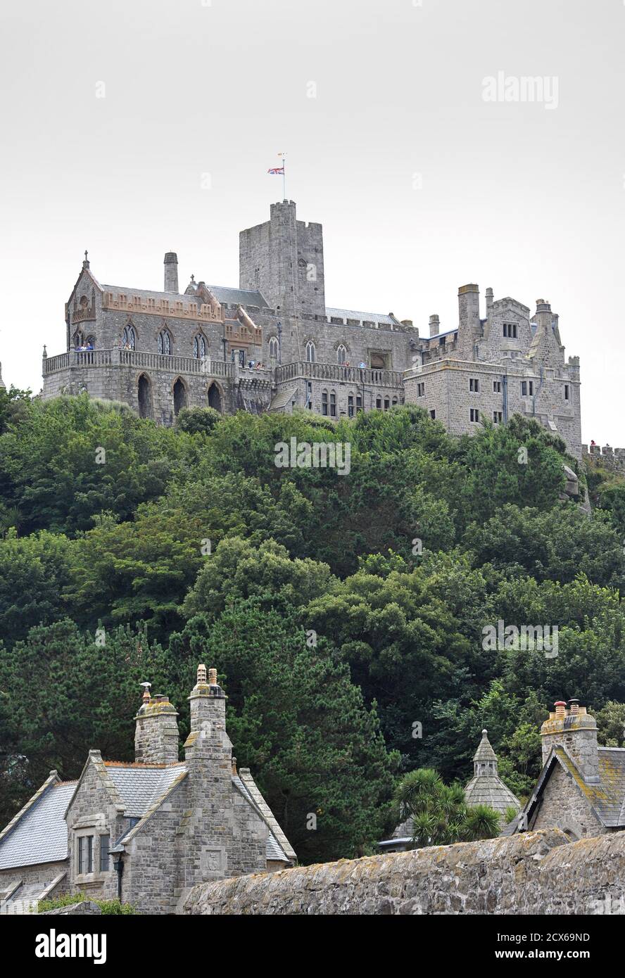 St Michael's Mount, Marazion, Cornwall, Inghilterra Foto Stock