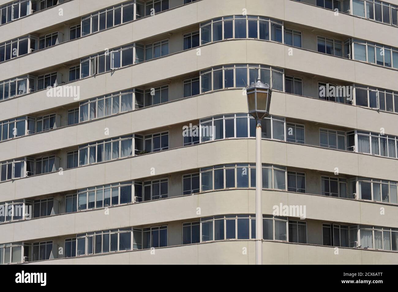 Grade Listed 1930 Art Deco Embassy Court, Brighton. Inghilterra Foto Stock