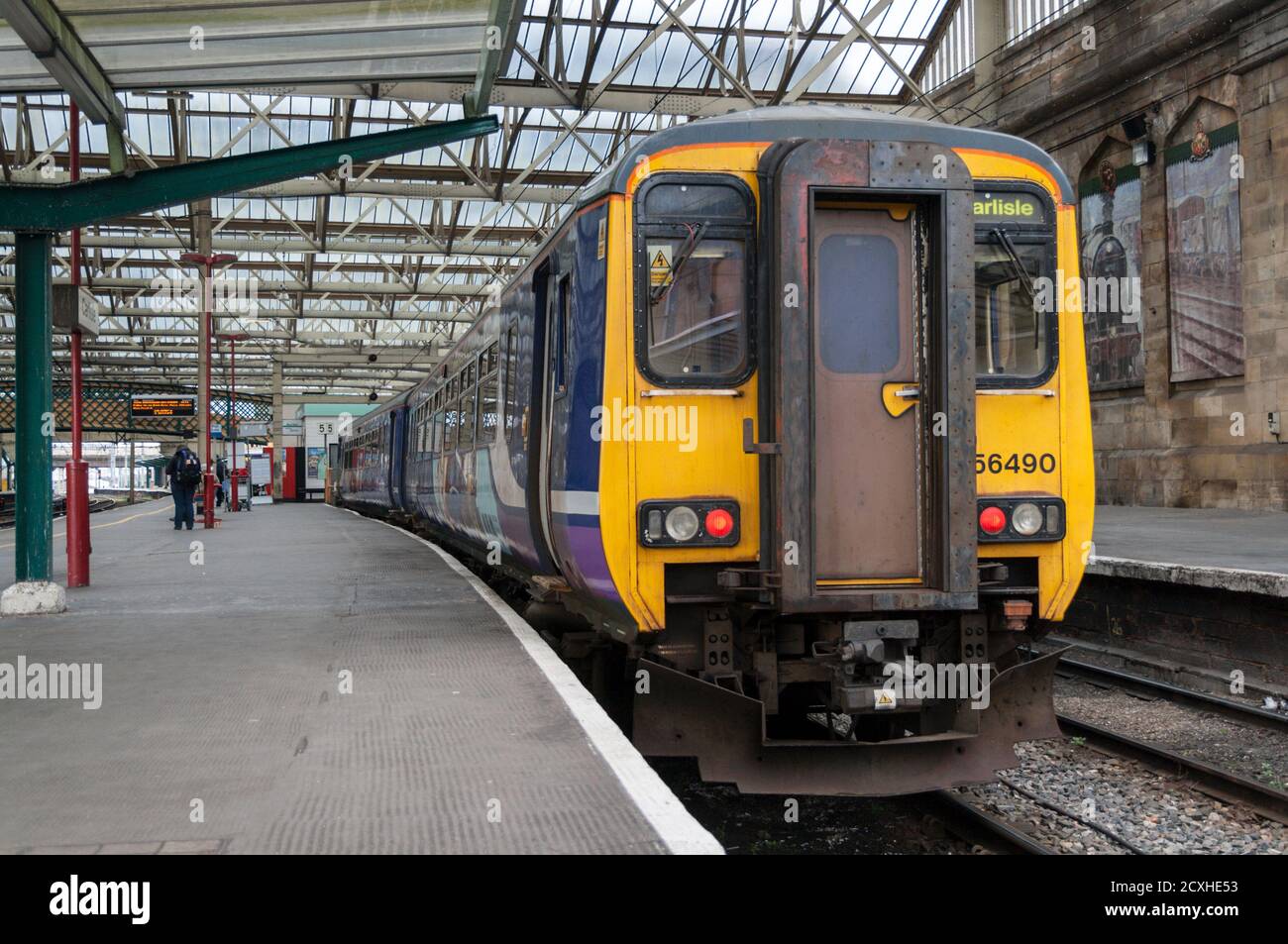 156490 alla stazione Carlisle Citadel. Foto Stock