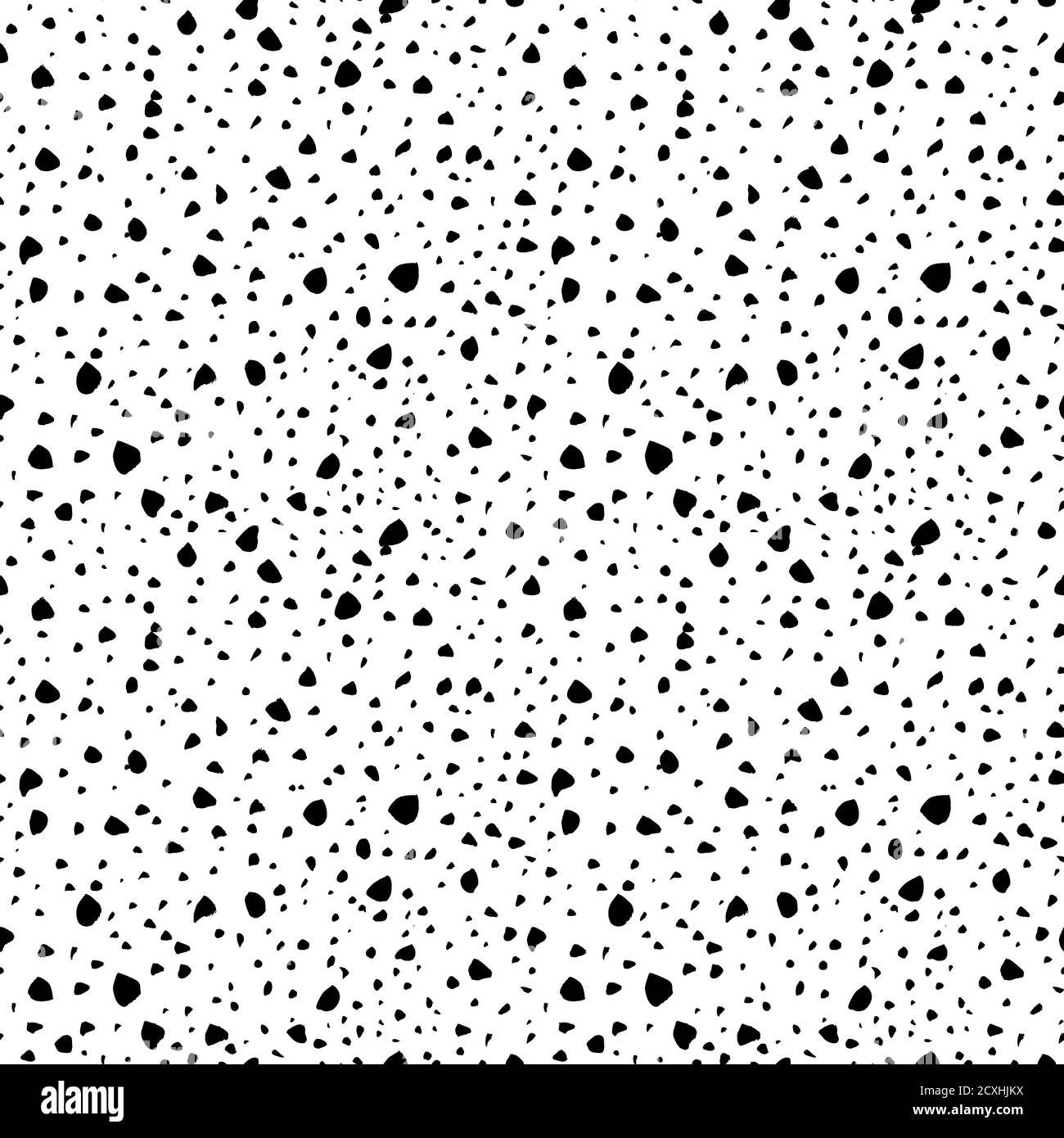 Motivo vettoriale senza giunture a punti Polka. Illustrazione Vettoriale