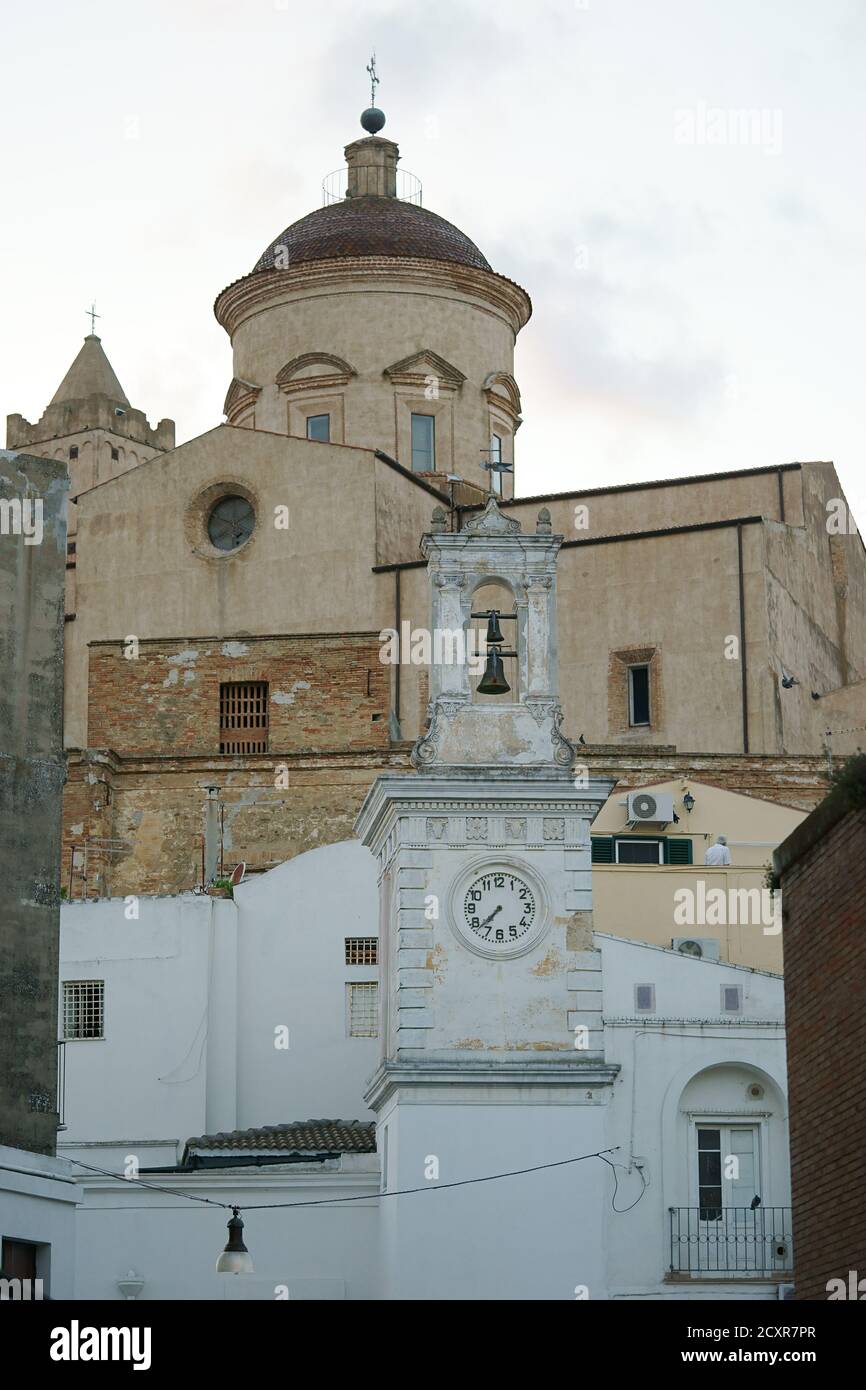 Chiesa Madre in rione Terravecchia, Chiesa Madre, Pisticci, provincia di Matera, Basilicata, Italia Foto Stock