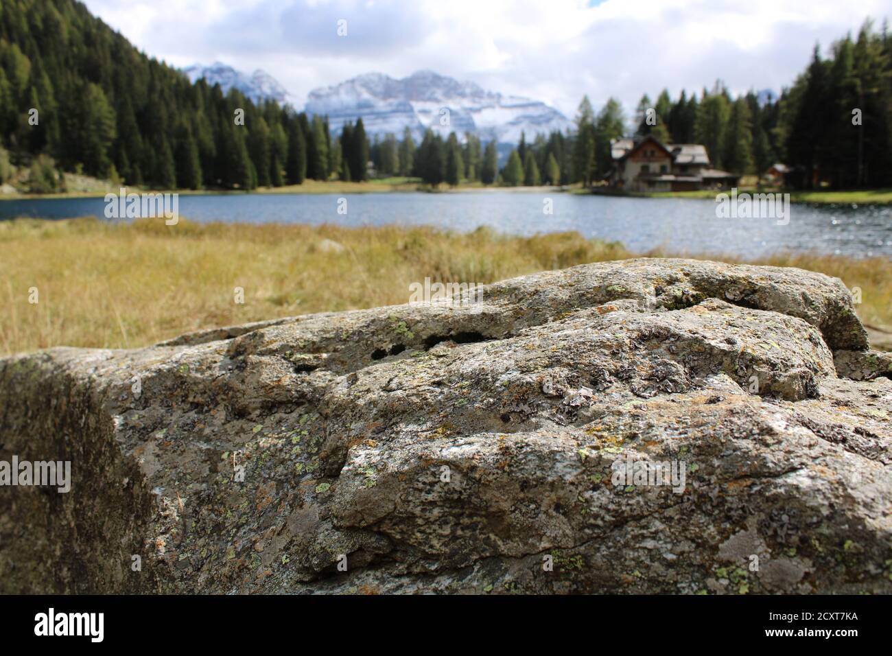 Lago di Nambino, Madonna di Campiglio, Trentino Alto Adige, Italia Foto Stock