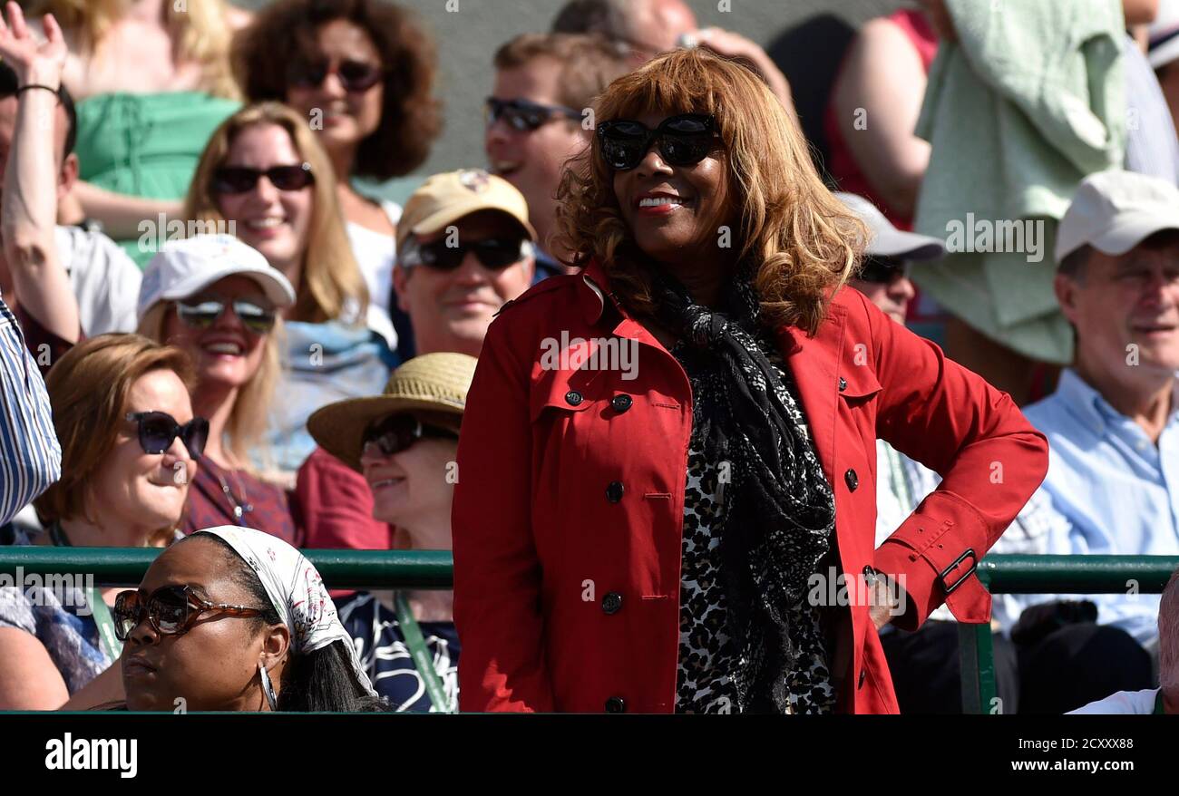 Oracene price and serena williams immagini e fotografie stock ad alta(08)