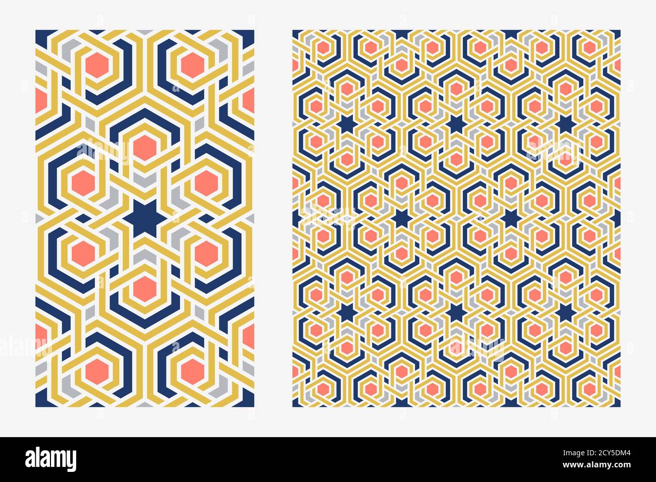 Tradizionale arabico islam geometrico art. Pavimento singolo piastrella e arabesco modello di ripetizione senza cuciture. Piastrelle da parete a motivi marocchini. Illustrazione vettoriale. Illustrazione Vettoriale