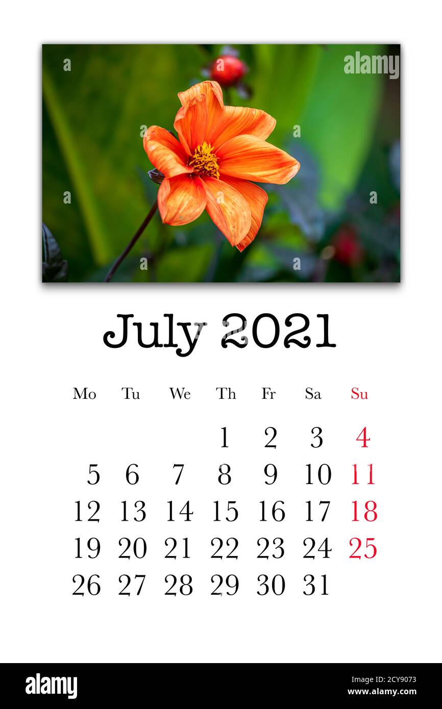 2022 Ultima Calendario Mese Di Luglio 28 aprile calendario