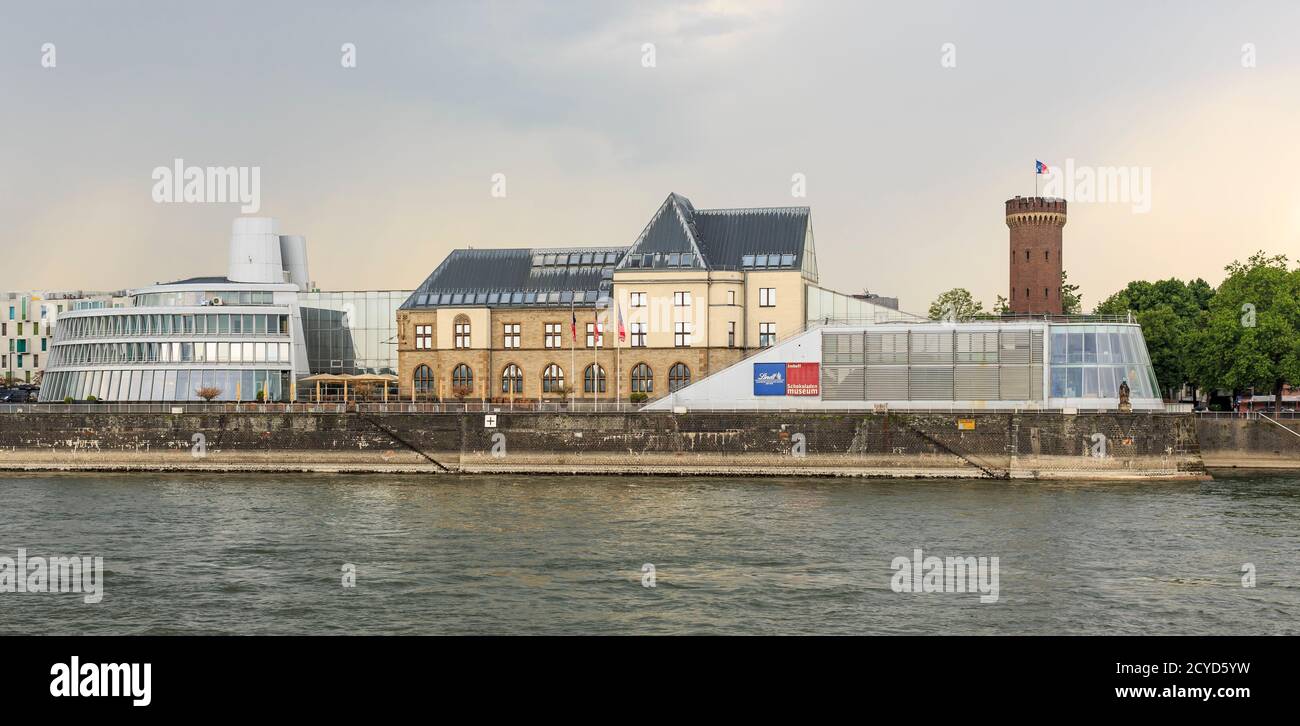Colonia, Germania: Museo del cioccolato (in tedesco: Imhoff Schokoladenmuseum) Foto Stock