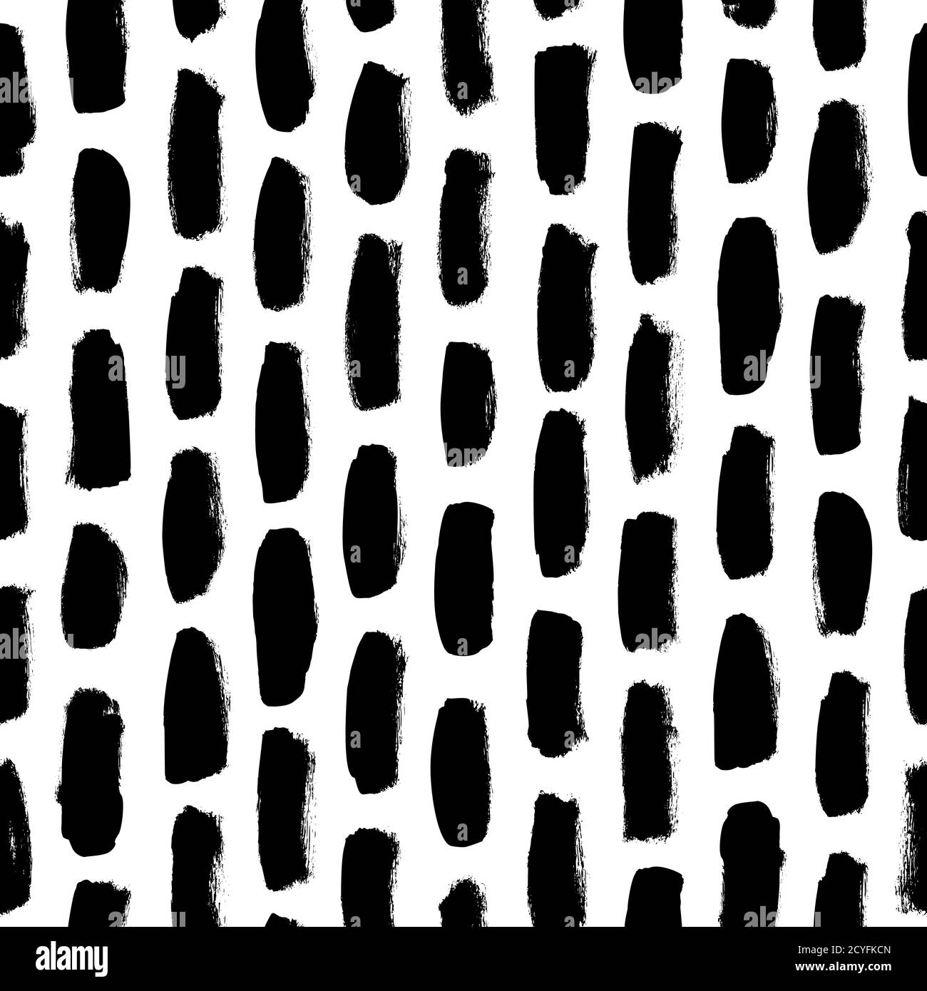 Tratti di pennello verticali vettoriali motivo senza giunture. Illustrazione Vettoriale