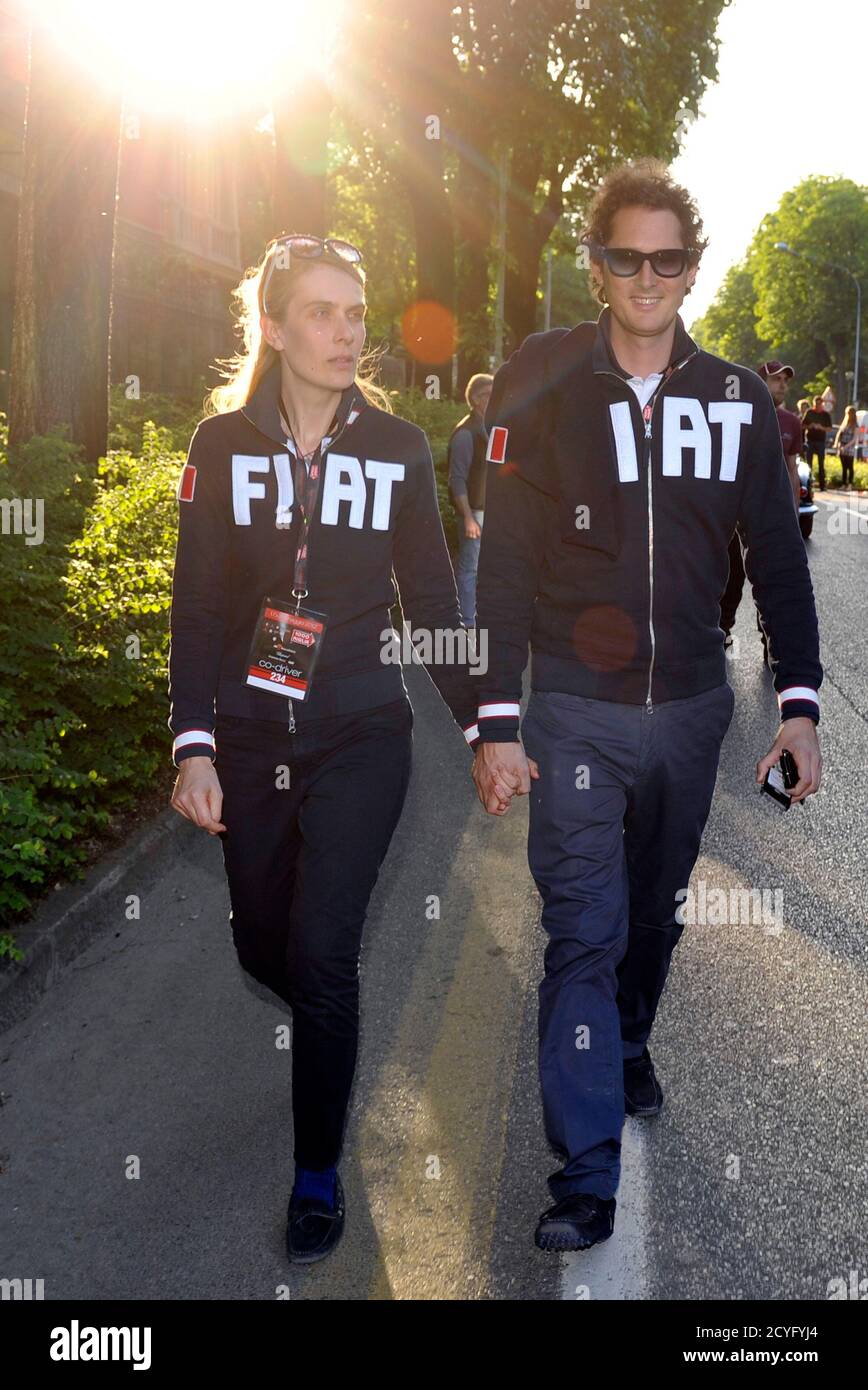 Lavinia Borromeo And John Elkann Immagini e Fotos Stock - Alamy
