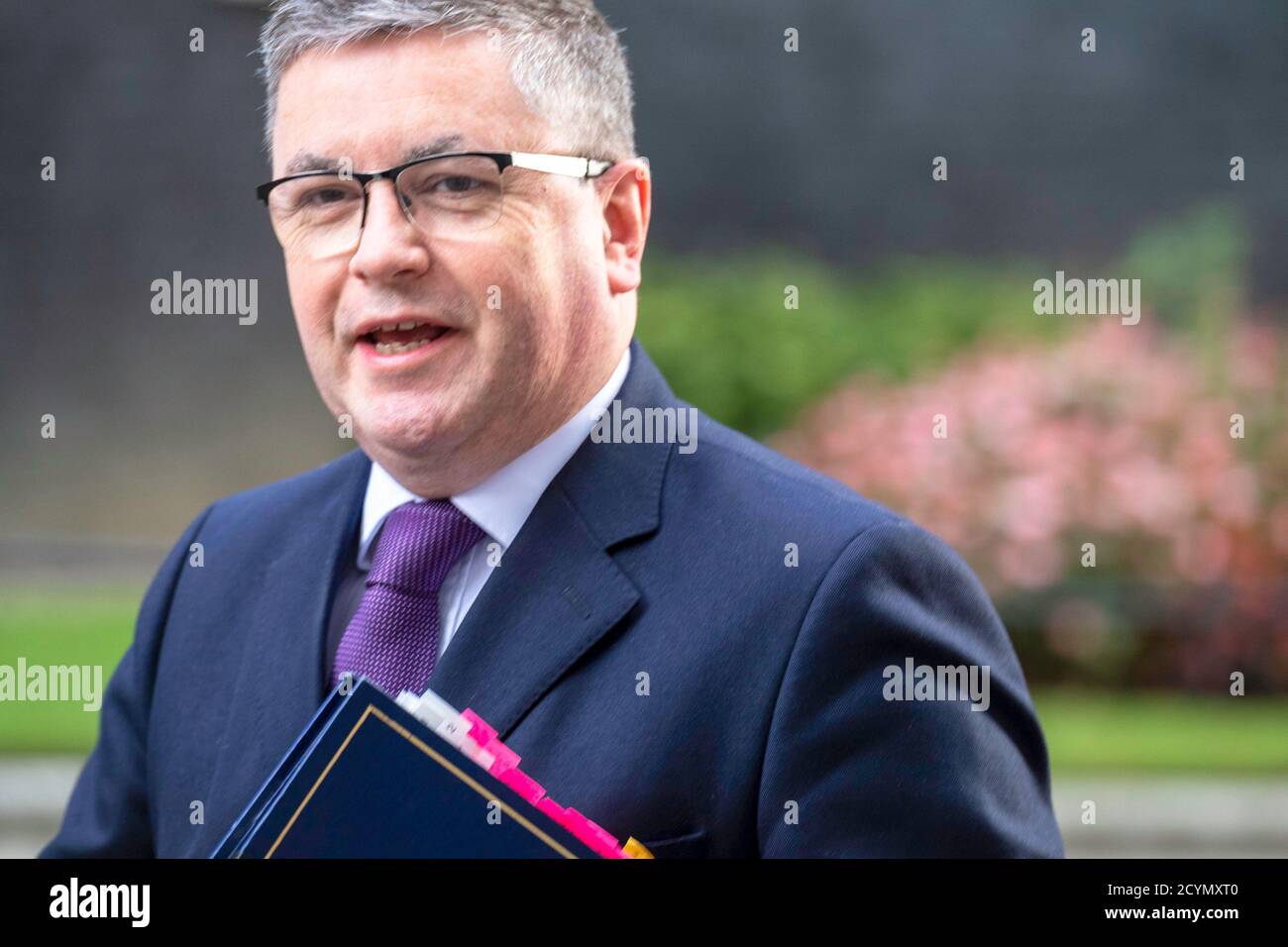 Robert Buckland, Segretario della Giustizia, arriva ad una riunione del gabinetto presso l'ufficio straniero e del Commonwealth di Londra. Credit Ian DavidsonAlamy Live News Foto Stock