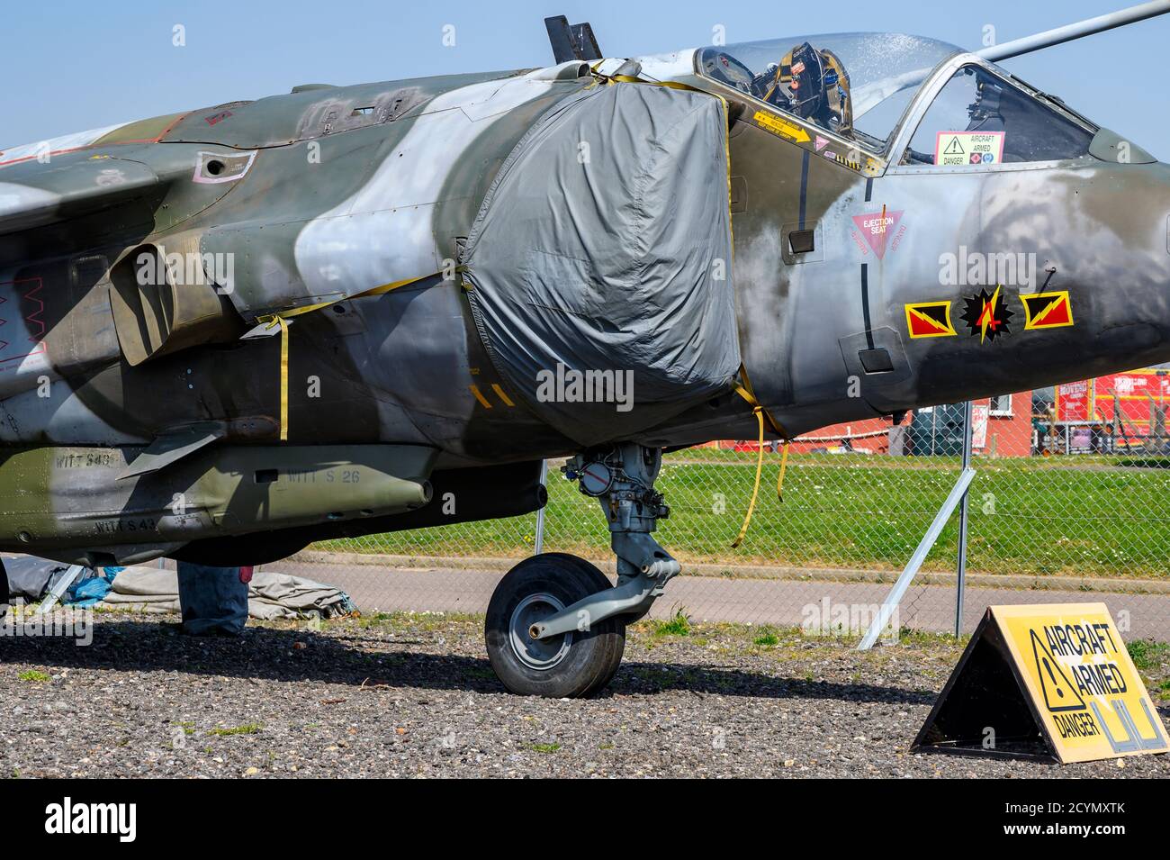 Museo della Guerra fredda di Bentwaters Suffolk Foto Stock