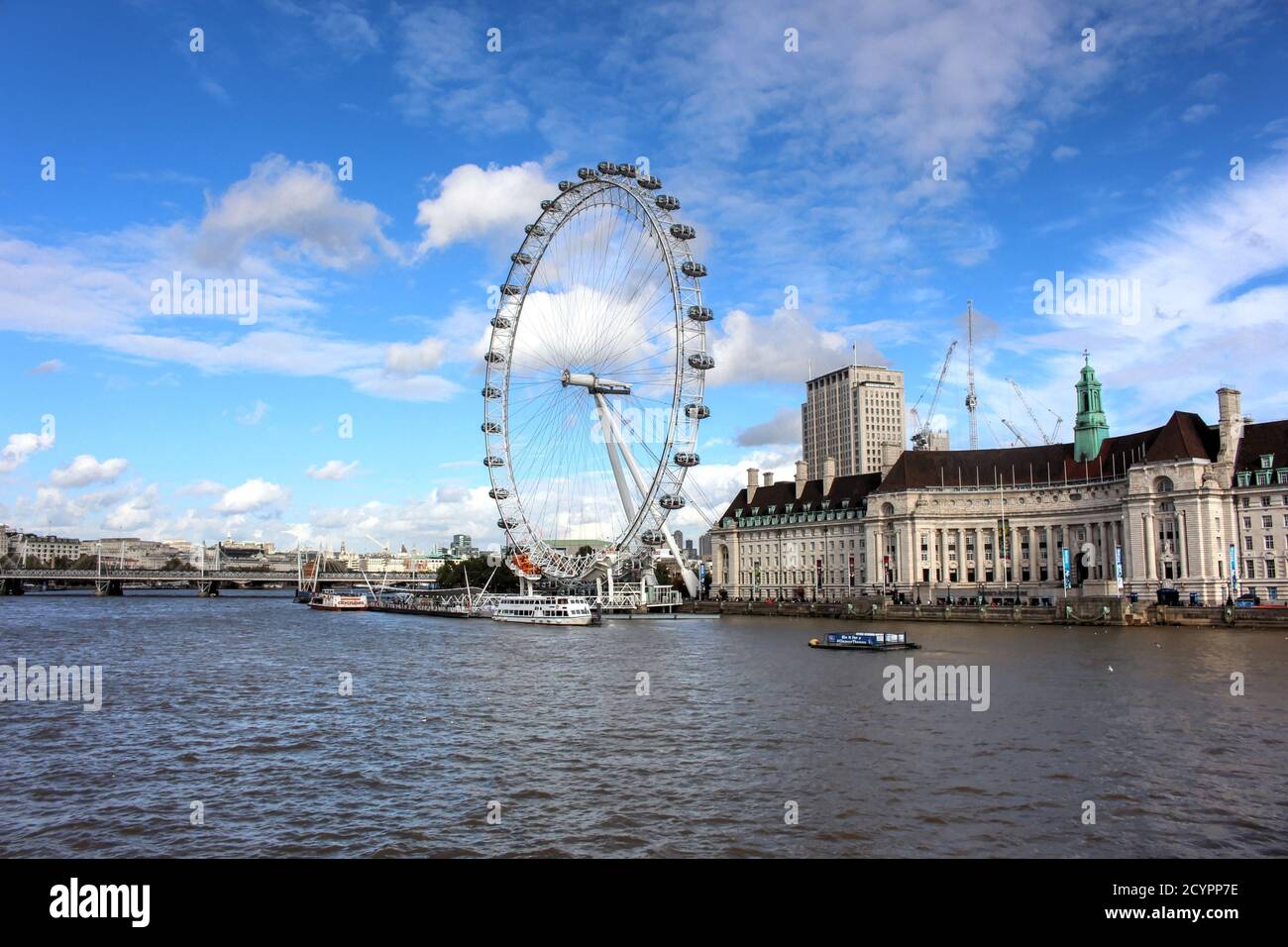 London Sky Eye, Regno Unito Foto Stock