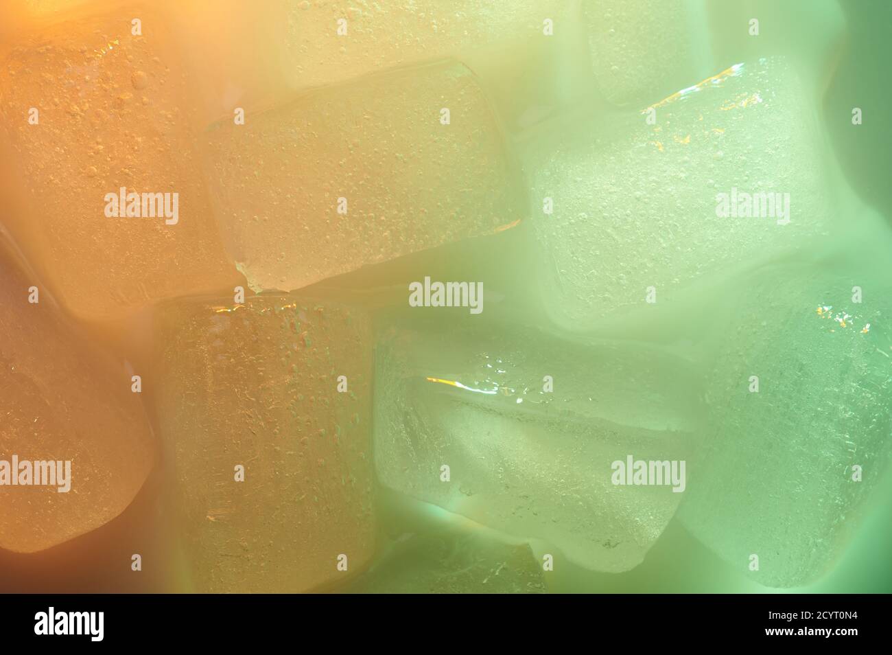 Schema astratto ICE sfondo texture macro vista ravvicinata Foto Stock